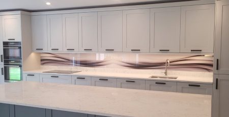 Kitchen Splashback Printed Design