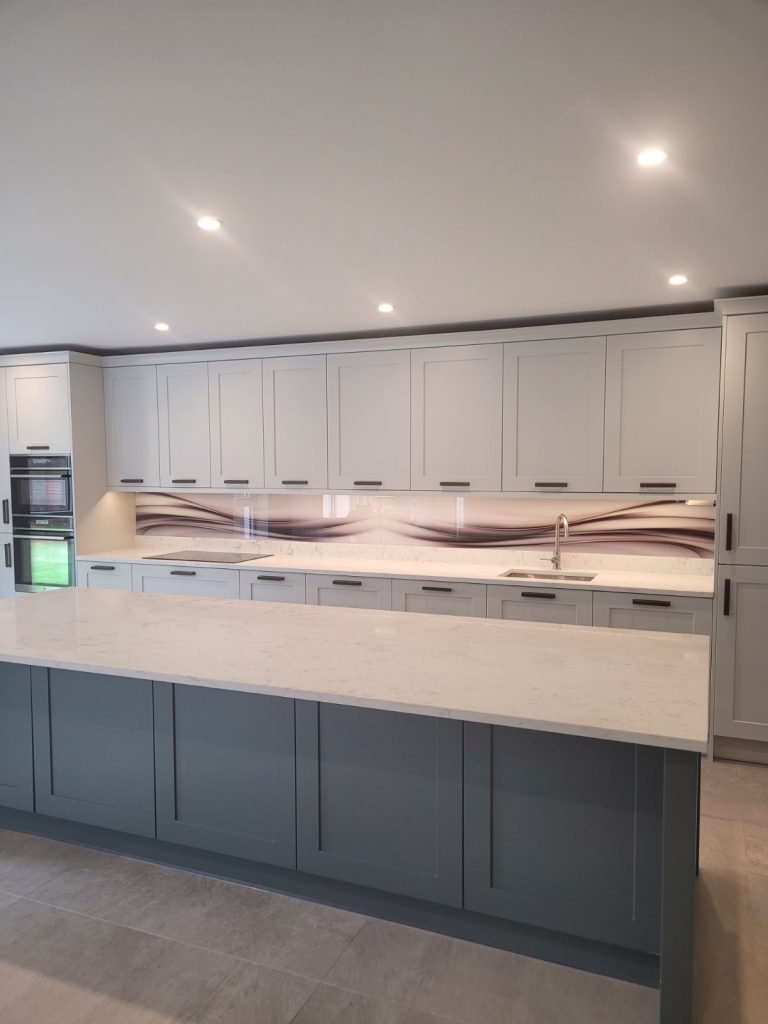 Kitchen Splashback Printed Design