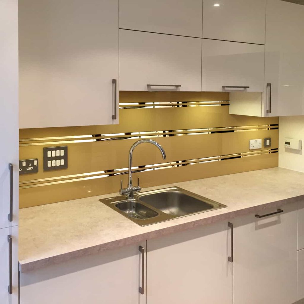 Gold Splashbacks