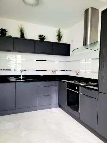 White Splashback