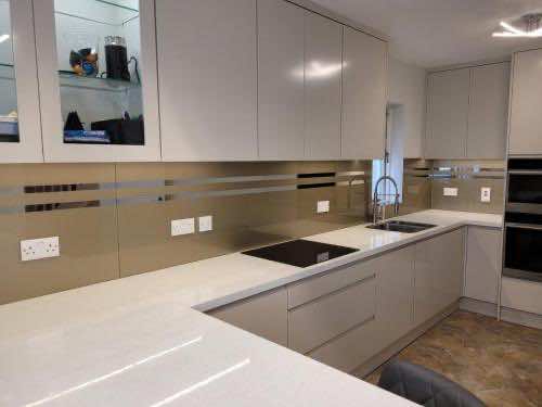Brown Splashback